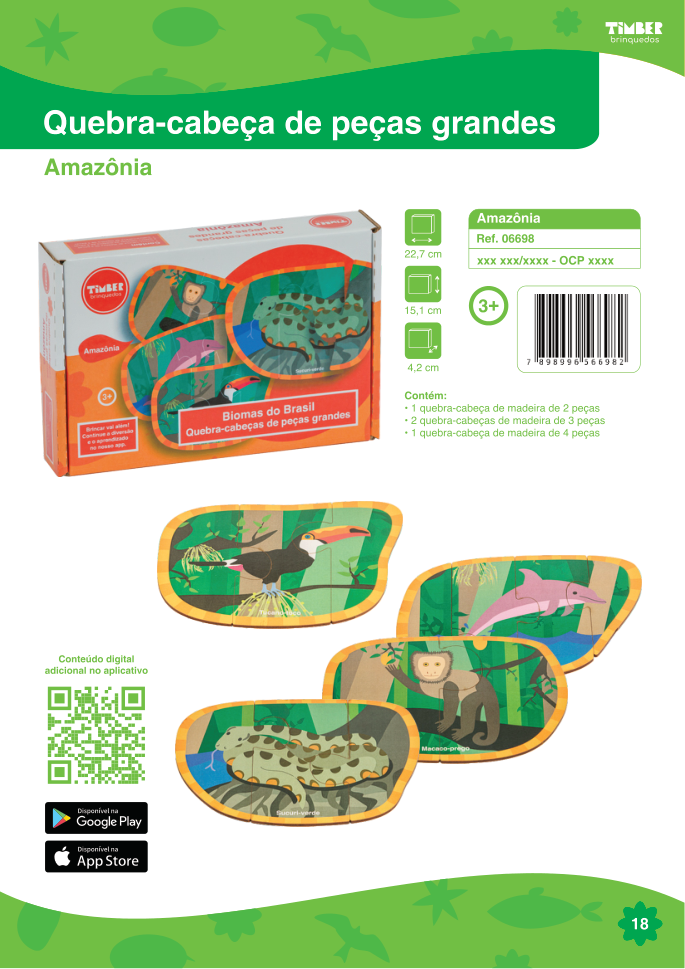 Amazônia, linha Biomas do Brasil.