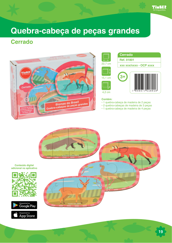 Cerrado, linha Biomas do Brasil.