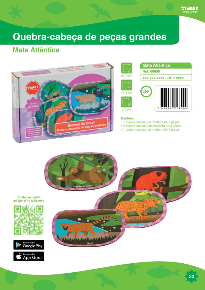 Mata Atlântica, linha Biomas do Brasil.