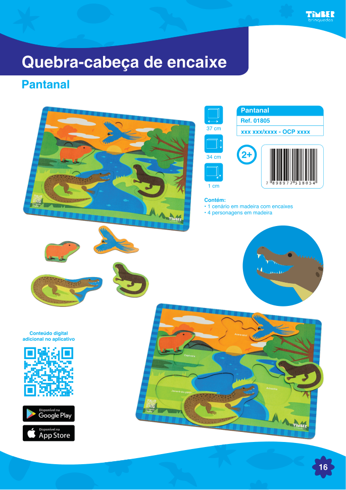 Pantanal, linha Biomas do Brasil.